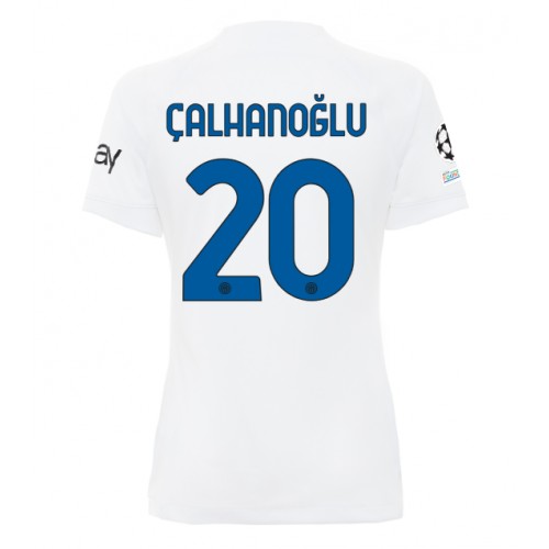 Inter Milan Hakan Calhanoglu #20 Gostujuci Dres za Ženska 2023-24 Kratak Rukav